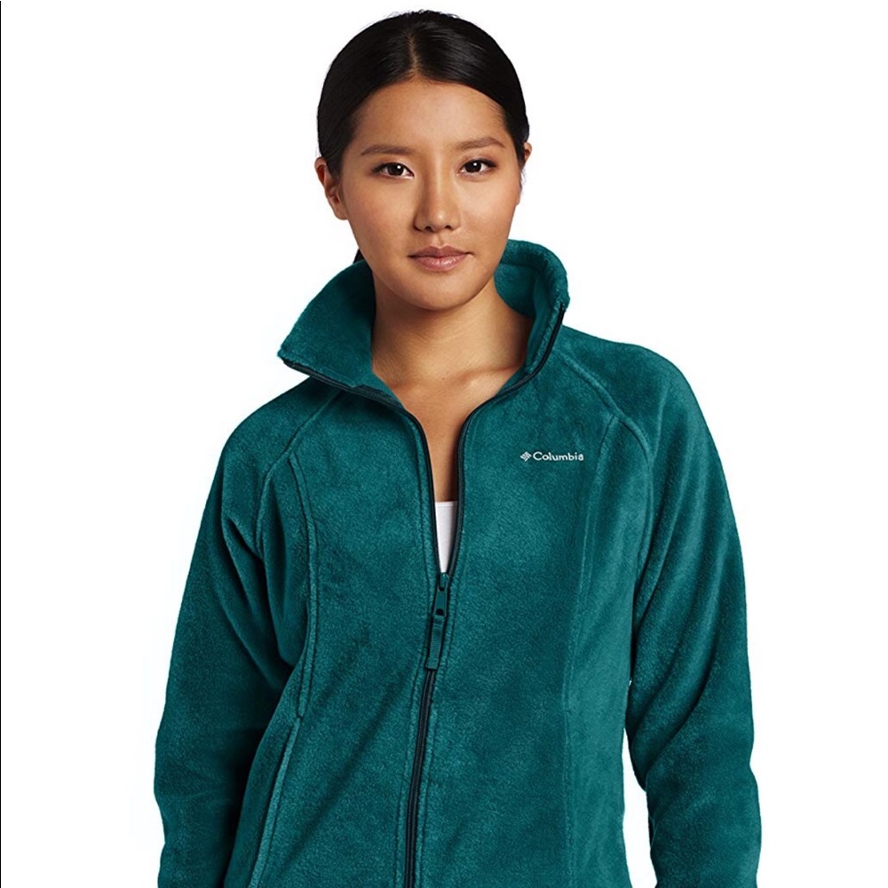 Columbia full zip fleece jacket